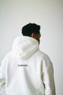 BASIC LOGO HOODIE　WHITE×BLACK