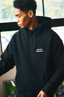 BASIC LOGO HOODIE　BLACK×YELLOW