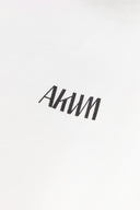 INITIALS LOGO CREWNECK SWEAT SHIRTS　WHITE×BLACK