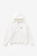 BASIC LOGO HOODIE　WHITE×BLACK