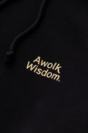BASIC LOGO HOODIE　BLACK×YELLOW