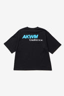 DAILY TEE / AKWM BLACK × BLUE