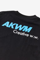 DAILY TEE / AKWM BLACK × BLUE